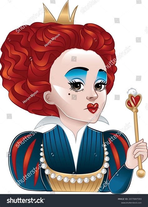 queen of hearts cartoon images.